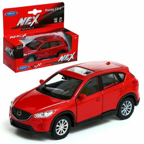 Металлический транспорт Welly Модель машины Mazda CX-5, масштаб 1:34-39