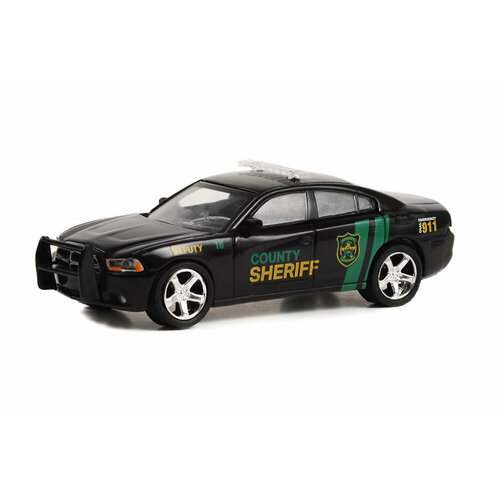 Dodge charger pursuit county sheriff deputy #18 2011 (из т/c йеллоустоун) модель автомобиля greenlight из литого металла 1 64 dodge durango 2022