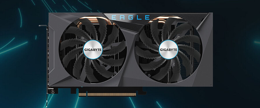 Видеокарта GIGABYTE NVIDIA GeForce RTX 3060Ti , LHR, 8ГБ, GDDR6, OC, LHR, Ret - фото №11