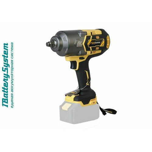 Аккумуляторный ударный гайковерт Hanskonner HCD18100S 1BatterySystem без АКБ и ЗУ электроинструмент подарок на день рождения любимому мужчине папе дедушке парню 5346600₽