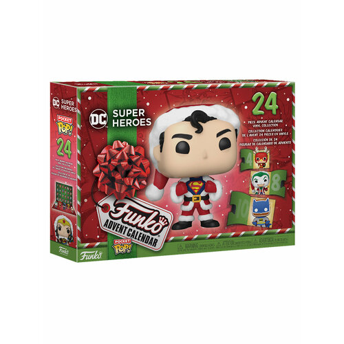 Набор подарочный Funko Advent Calendar DC 2023 (Pkt POP) 24 фигурки 73077 отряд самоубийц чудо женщина 2 dvd