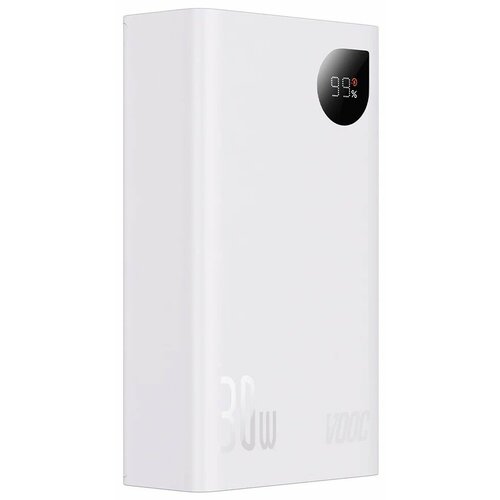Портативное зарядное устройство Baseus, PPAD050002, Adaman 2 Digital Display Fast Charge 30W, 20000m