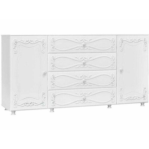 Тумба Италия ИТ-20 белое дерево Белый 23298₽