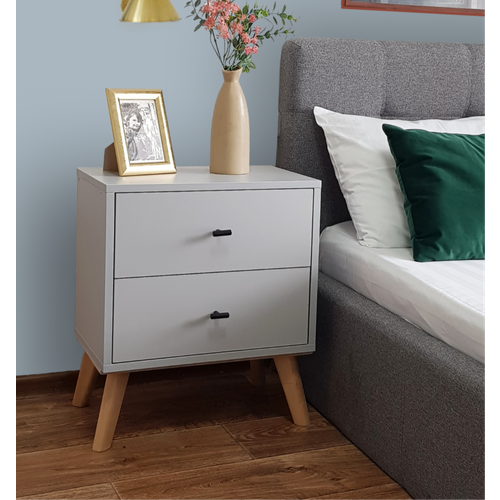 Тумба прикроватная Серая 6200₽