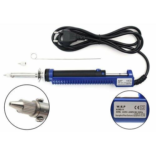 Паяльник WEP 929D-V c оловоотсосом 118700₽