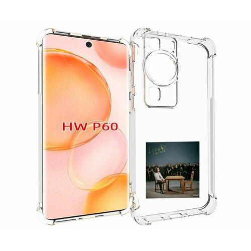 Чехол MyPads Не Ангел LIZER для Huawei P60 задняя-панель-накладка-бампер