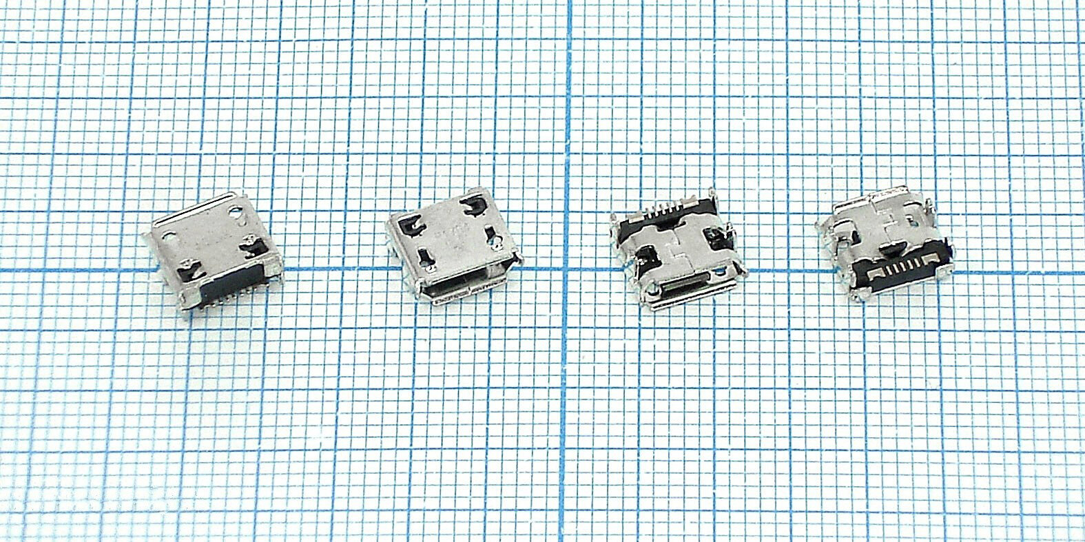 Разъем Micro USB для Samsung C3222/B7350/S6802/C3560/C3750/C3752/E2222/E2530/E2600/i5500/i9250/S385 — фото 2