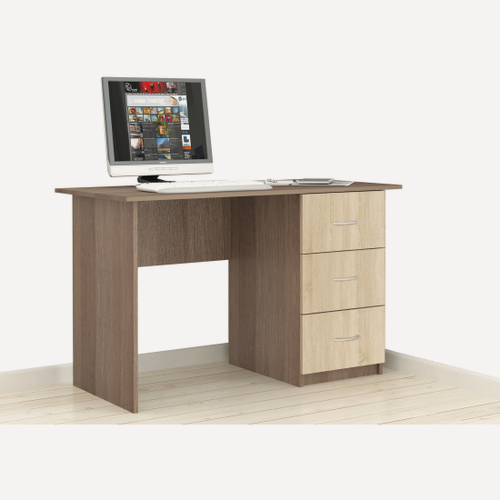 Изображение товара Стол письменный Тэкс Сити-1 ясень шимо/дуб сонома