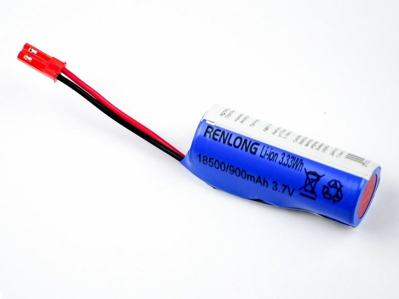 Аккумулятор Li-Po 900mAh 3.7V JST для Huina 1552 1553 1554 HUI NA TOYS HNB155234