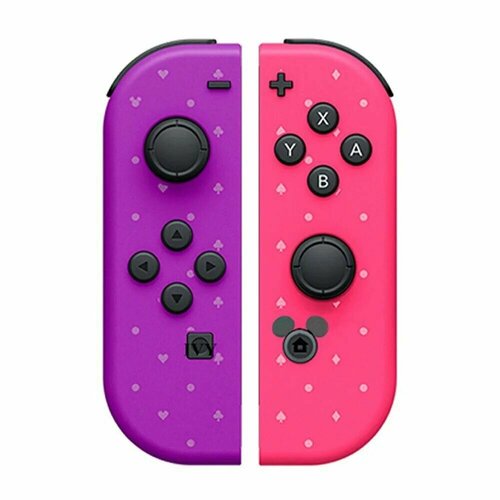 Геймпады Joy-con для Nintendo Switch фиолетовый розовый с узором цвет 8 350000₽