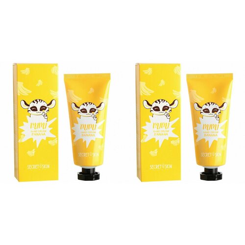 SECRET SKINI Крем для рук банан SECRETSKIN MIMI HAND CREAM BANANA 60ml 2 шт