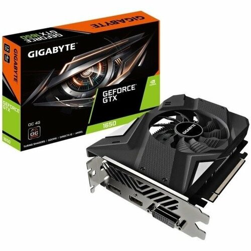 Gigabyte Видеокарта Видеокарта Gigabyte PCI-E nVidia GeForce GTX 1650 4gb OC 128bitGDDR6DVIHDMIDPRTL GV-N1656OC-4GD 40 2720000₽