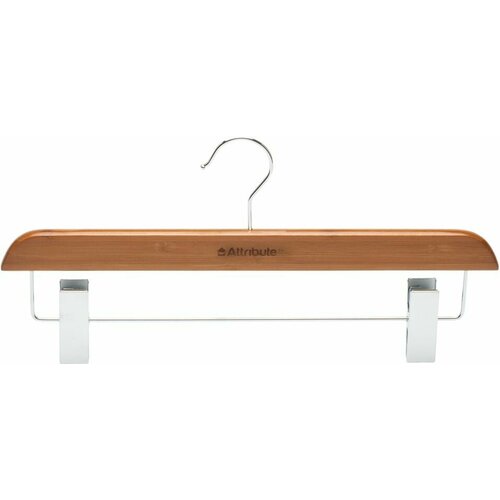 Вешалка Attribute Hanger Bamboo для брюк и юбок 1шт х3шт