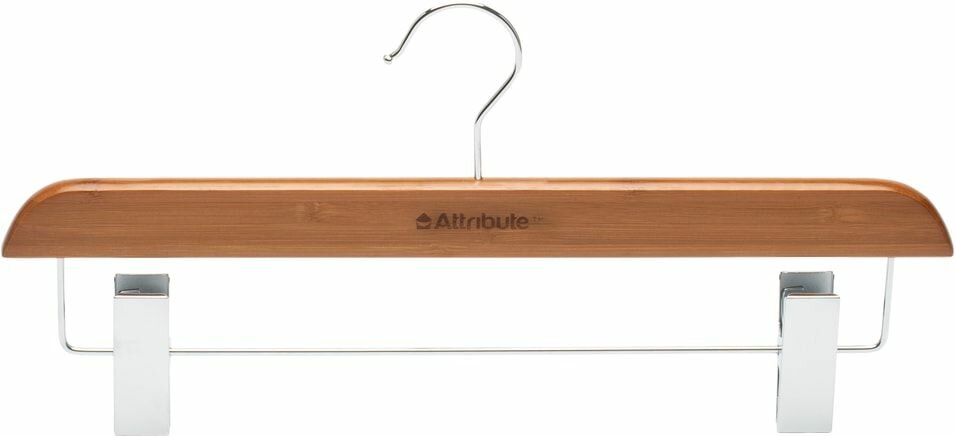 Вешалка Attribute Hanger Bamboo для брюк и юбок 1шт х2шт