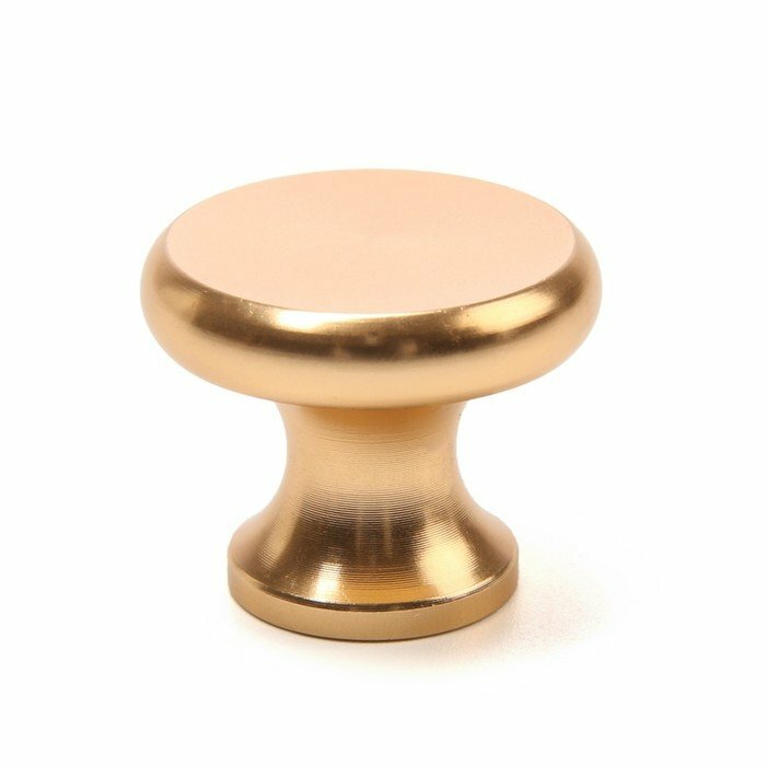 Ручка кнопка CAPPIO PK320 d=24 мм цвет золото (комплект из 13 шт)