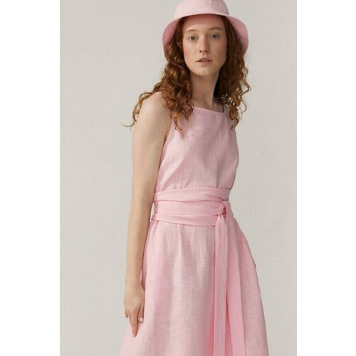 фото Платье уста к устам, размер s, розовый