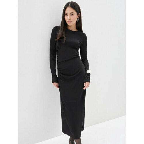 фото Платье zarina, размер s (ru 44), черный