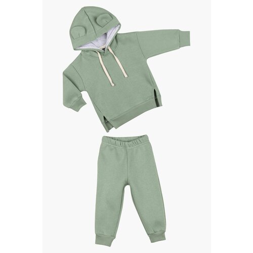 комплект одежды little world of alena размер 98 зеленый Комплект одежды LITTLE WORLD OF ALENA, размер 92-98, зеленый