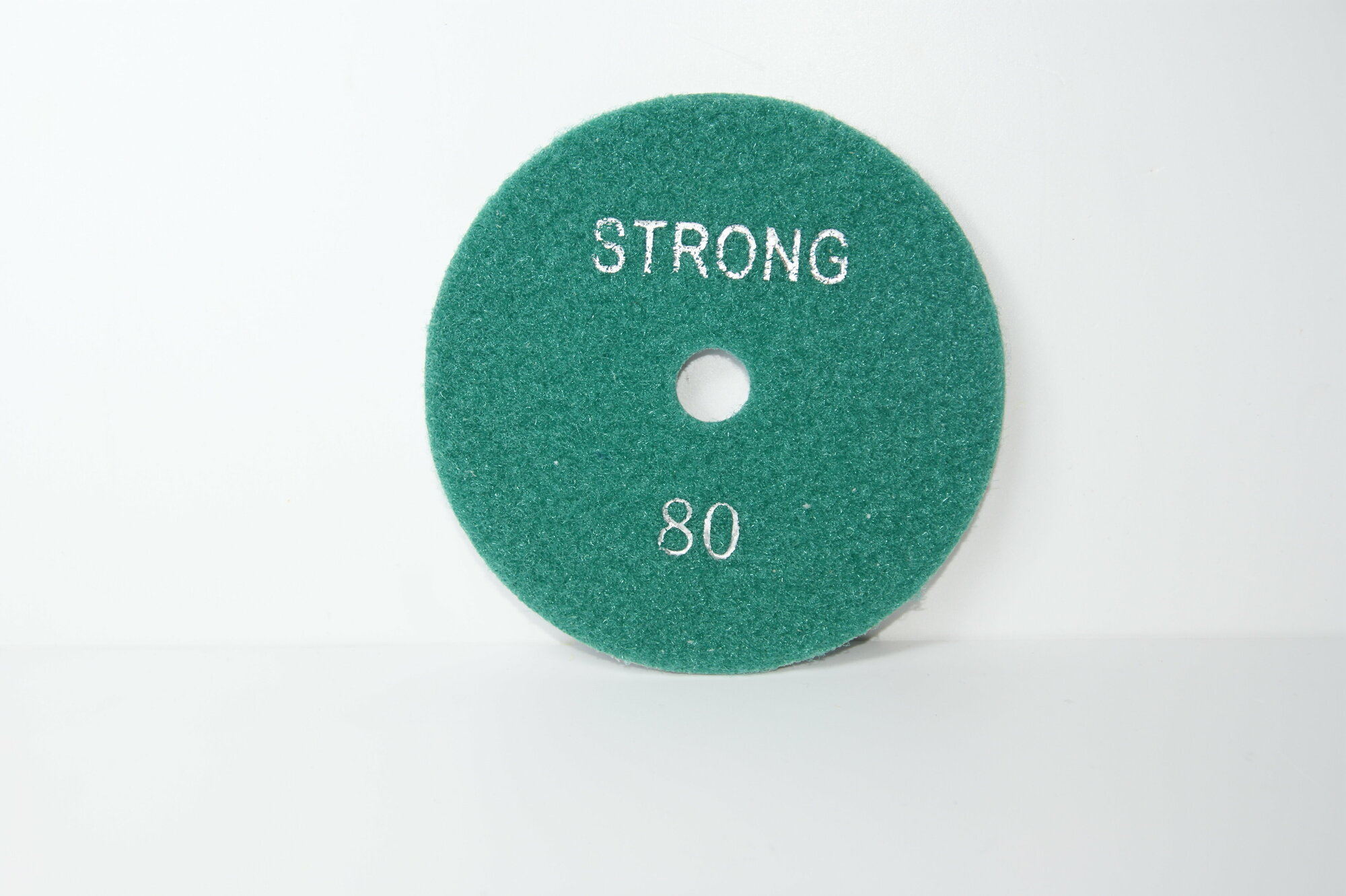 Алмазный гибкий шлифовальный круг АГШК для влажной шлифовки 100мм №80 (черепашка) Strong (1 шт.)