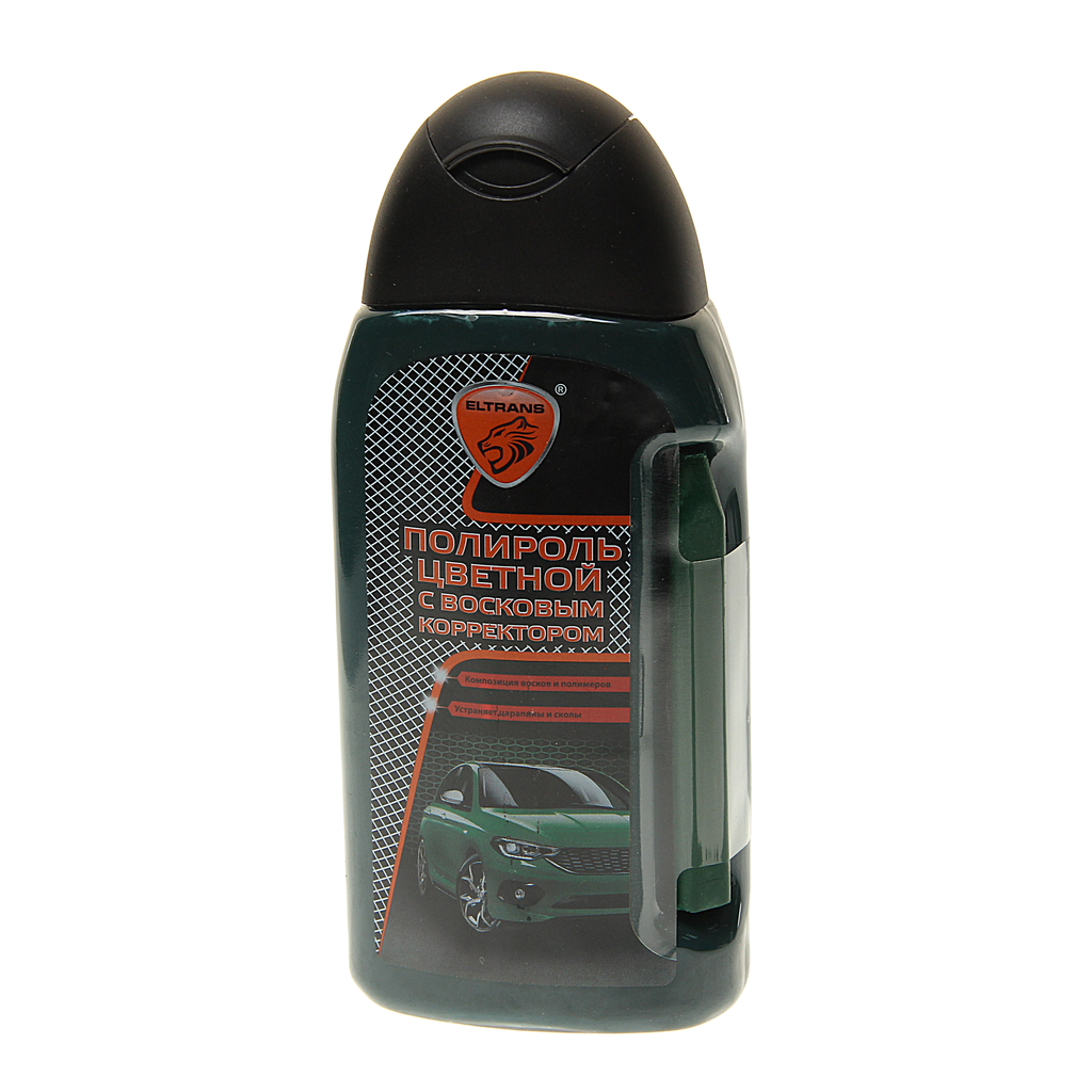 фото Полироль кузова темно-зеленая с карандашом 350мл элтранс
