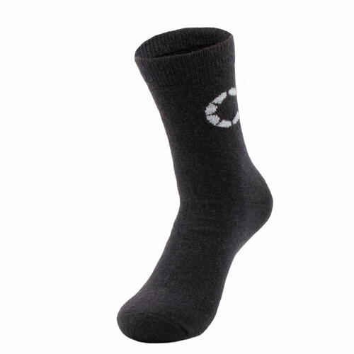 Термоноски СЛЕДОПЫТ, размер 38-40, черный women s wool booties 3 pcs super wool socks knitting winter socks wool socks