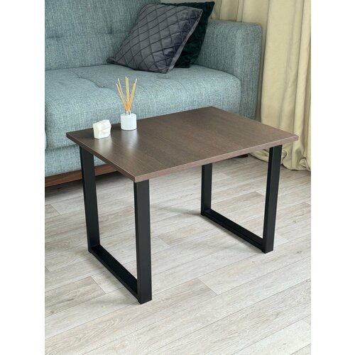 Столик журнальный лофт 60х45 см, венге