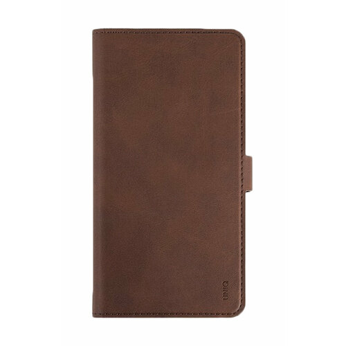 Чехол-книжка для iPhone 14 Plus Uniq Journa Heritage Brown