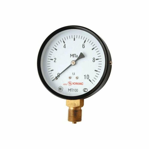 Манометр МП100 радиальный Дк100мм 0-0,6 МПа кл.1,5 М20х1,5 НПО юмас