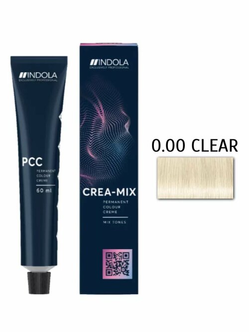 Крем-краска INDOLA CREA-MIX 0.00 CLEAR 60 мл