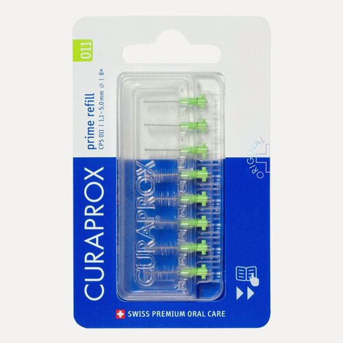 Изображение товара Ершик межзубный Curaprox "prime", 1,1 мм (8 шт)