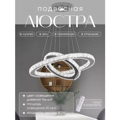 Люстра подвесная светодиодная 2 13446₽