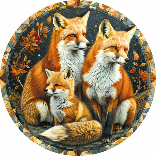 Деревянный пазл 