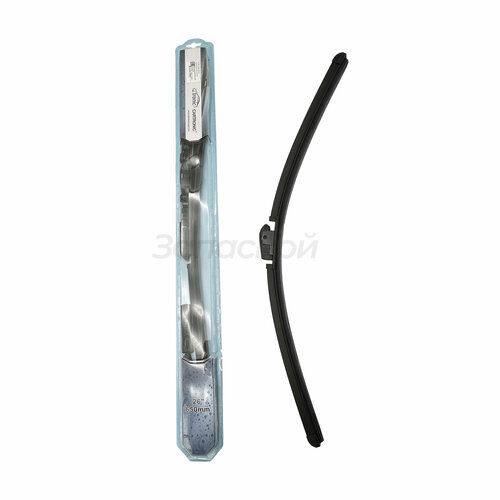 Щетка стеклоочистителя бескаркасная 650 мм с адаптерами CARTRONIC CRTR0115594 456₽