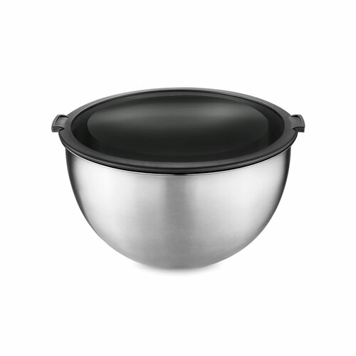 Миска с крышкой Muovo 16 см нержавеющая сталь пластик 35030 5990₽