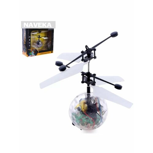 Летающий шар Супербол свет работает от аккумулятора 1098₽