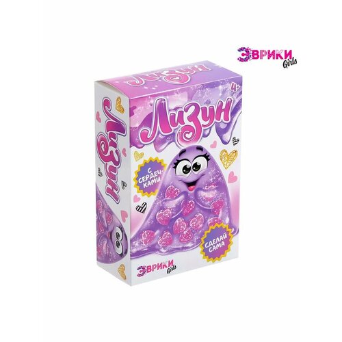 Опыты для детей Лизун с сердечками Детская игрушка 622₽
