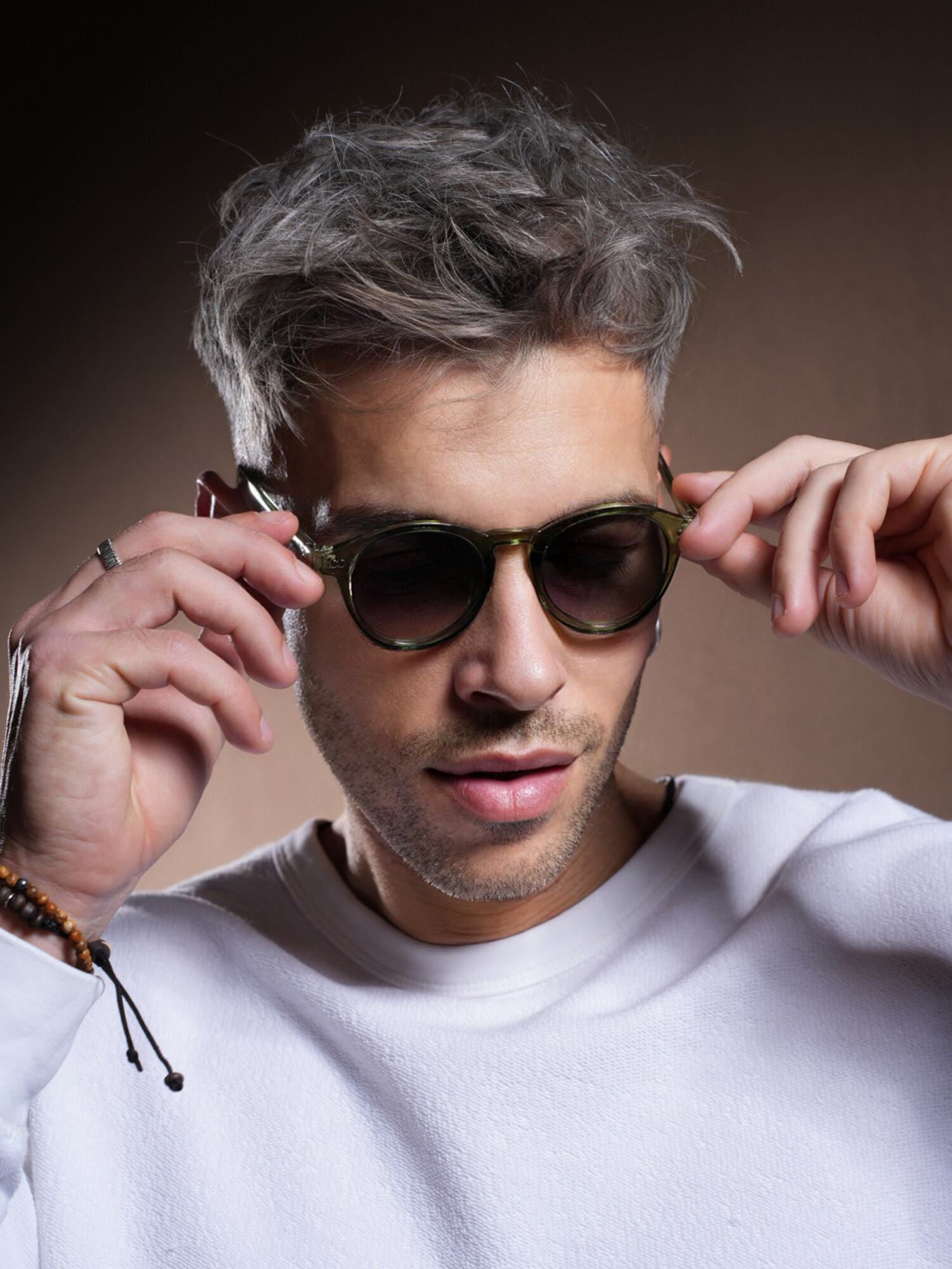 Солнцезащитные очки Zabologen, зеленый, — фото 1