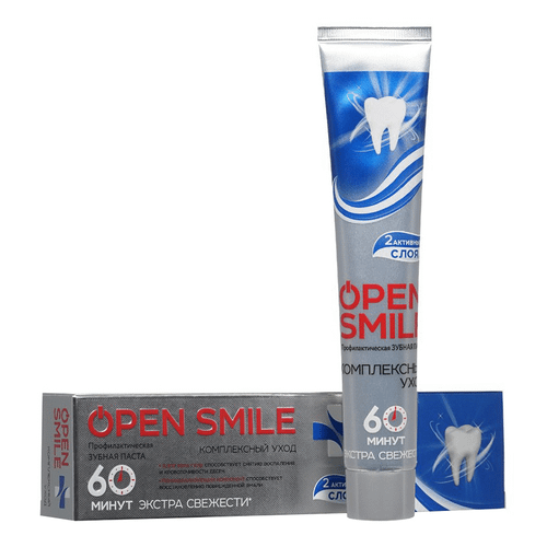 Зубная паста TOLK Open Smile 100г Комплексный уход