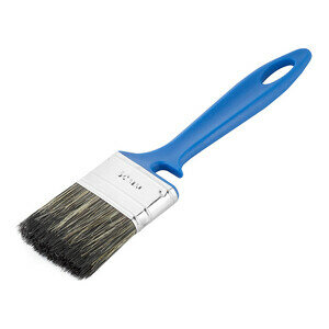 фото Кисть малярная плоская смешанная щетина Wenzo Pro 50х12 мм для красок на водной основе