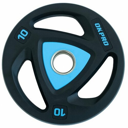 Диск олимпийский OKPRO полиуретановый 10 кг 9620₽