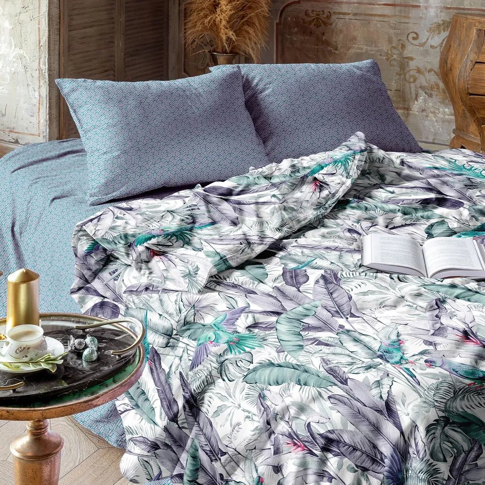 фото Постельное белье/ комплект постельного белья 2.0 перкаль "Mia Cara" (50х70) рис. 24284-4/6757-11 Таинственный сад