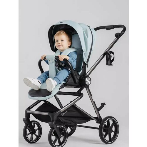 фото Коляска детская прогулочная всесезонная rant "atletic" ra403 light blue