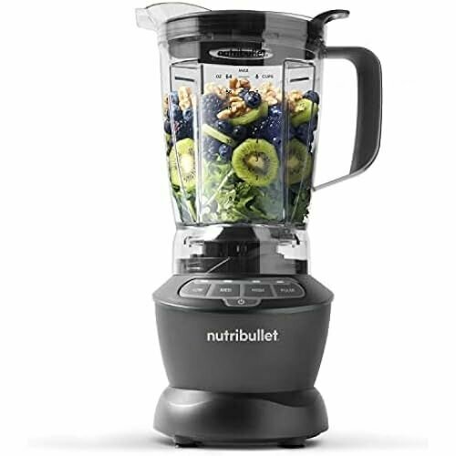 Настольный миксер nutribullet электрический миксер многофункциональный измельчитель мощность 1200 Вт кувшин объемом 18 л не содержащий BPA 2 скорости импульсная функция подходит для горячих ингредиентов NBF400DG 3355100₽