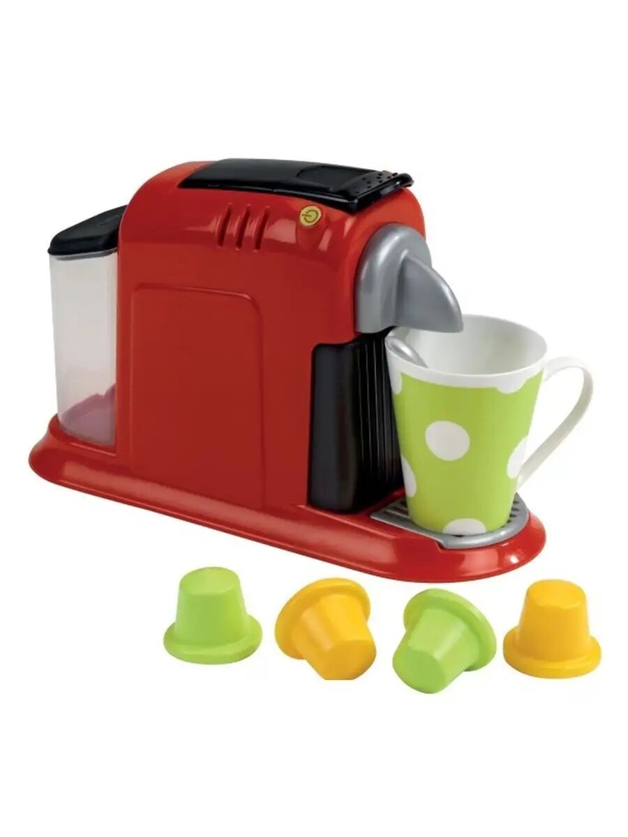 Игровой набор Ecoiffier "Эспрессо", пластик, для сюжетно-ролевой игры, развивающий, 16 предметов — фото 1