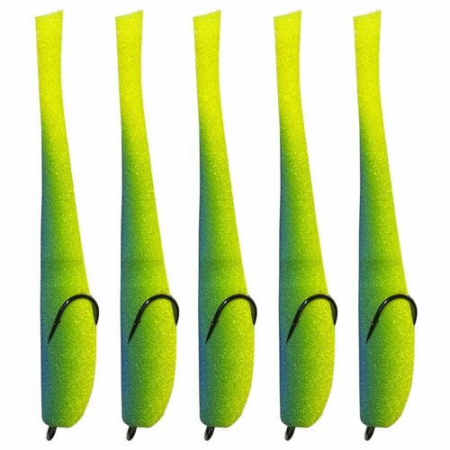 Поролоновая рыбка 8см (набор 5шт) с двойником