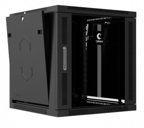 Шкаф настенный 19", 18U Cabeus - фото №4