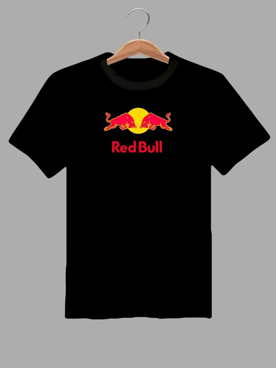 фото Футболка с принтом Ред булл