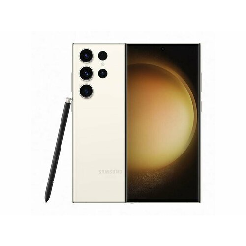 Смартфон Samsung Galaxy S23 Ultra 8256ГБ Dual nano SIM Белый 96640₽