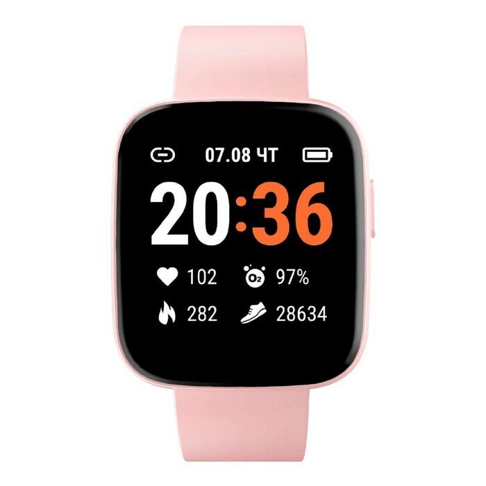 Умные часы MARATHON PINK G-SM19PNK GEOZON