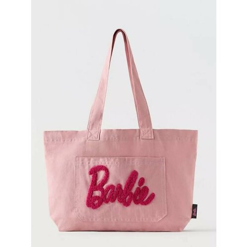 Сумка шоппер Zara розовый 1442₽